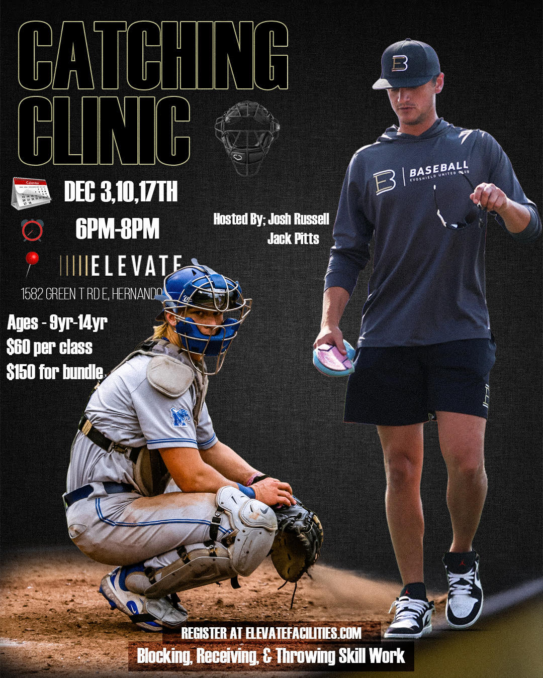 2026 catching clinic